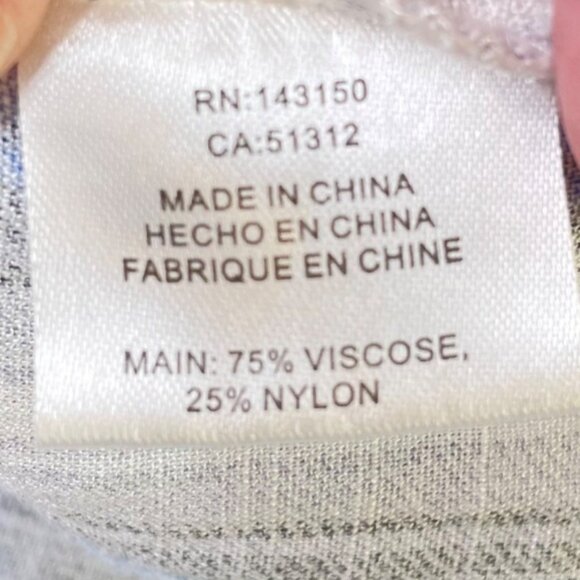 Vacate the Label Striped Faux Wrap Long Sleeve Shirt, M - Picture 7 of 7